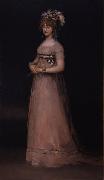 Francisco de Goya Ritratto della contessa di Chincon France oil painting artist